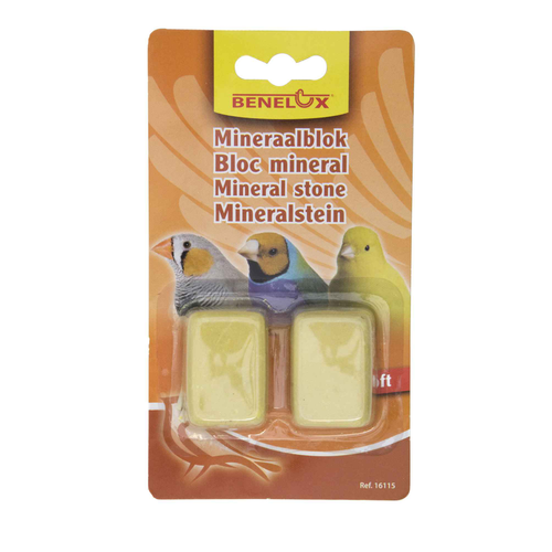 MINERAL BLOC 2 X SOFT SMALL YELLOW BLISTER